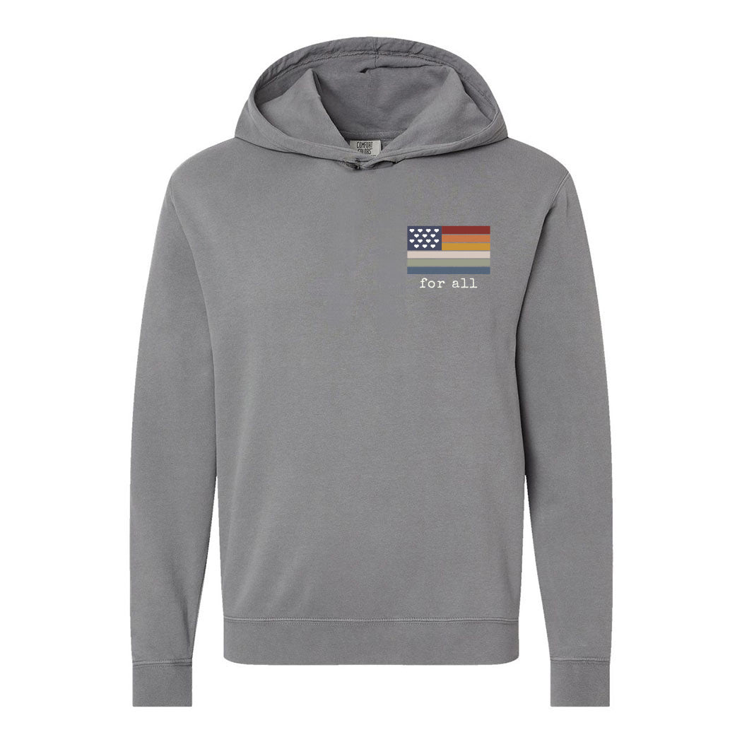 For All ~ Youth Lightweight Hoodie ~ humanKIND