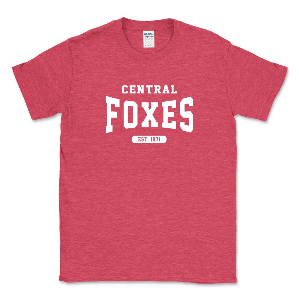 Foxes Est. 1871 ~ Cotton T-Shirt ~ Central Elementary School