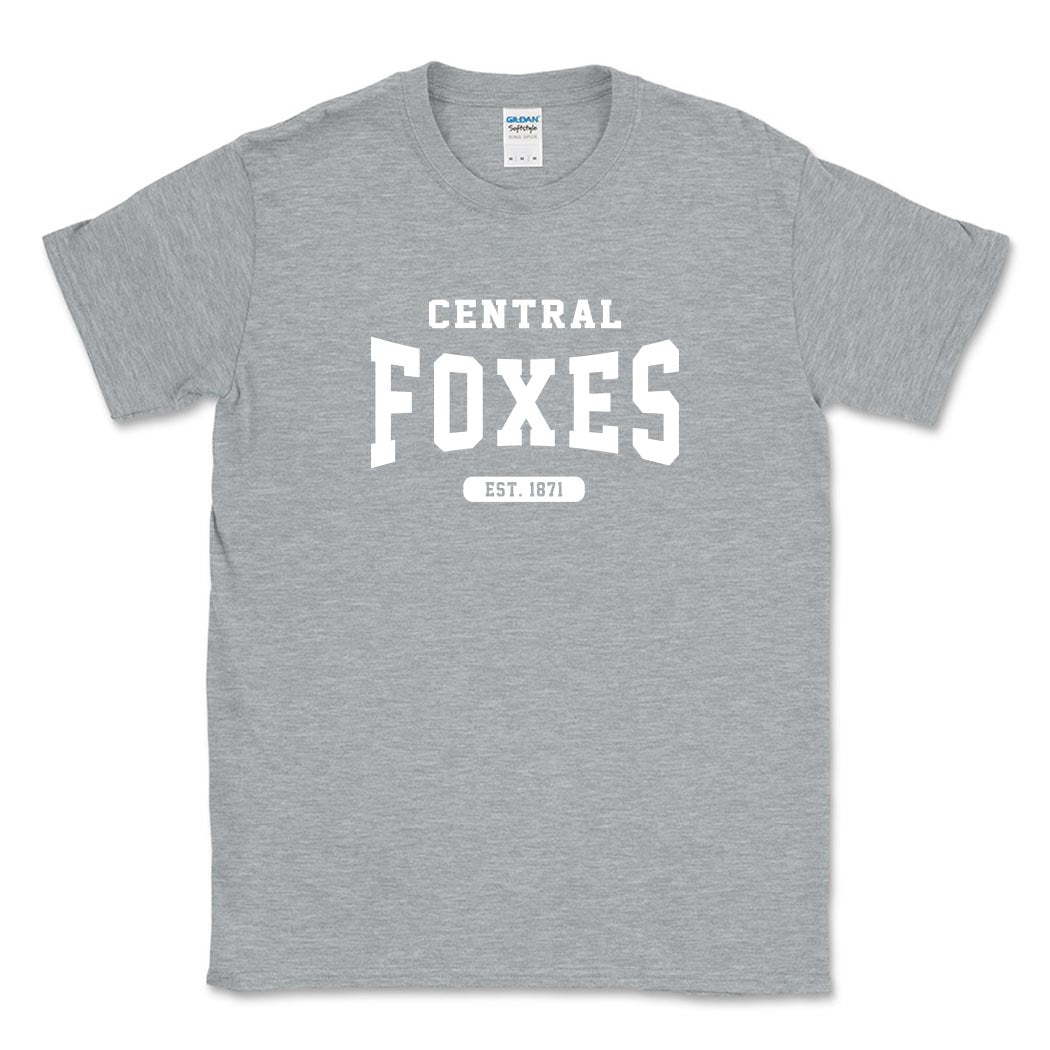 Foxes Est. 1871 ~ Cotton T-Shirt ~ Central Elementary School
