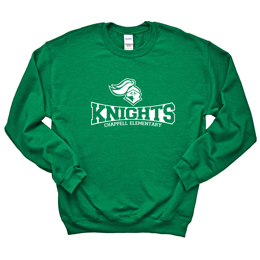 Game Face ~ Crewneck Sweatshirt ~ Chappell Elementary School