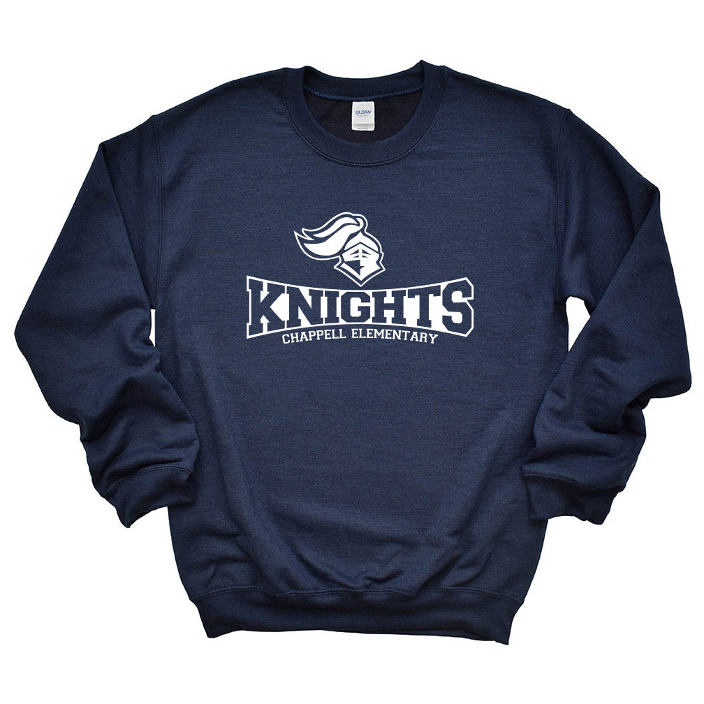 Game Face ~ Crewneck Sweatshirt ~ Chappell Elementary School