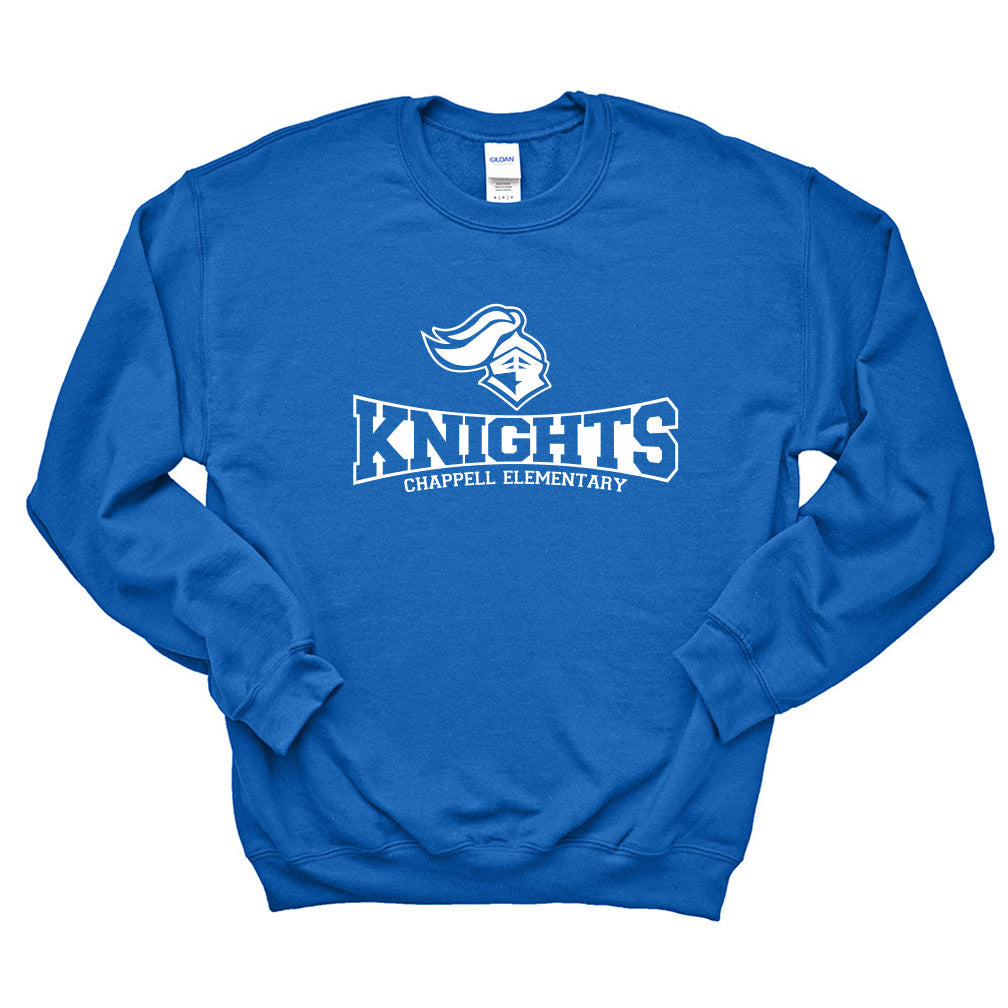 Game Face ~ Crewneck Sweatshirt ~ Chappell Elementary School