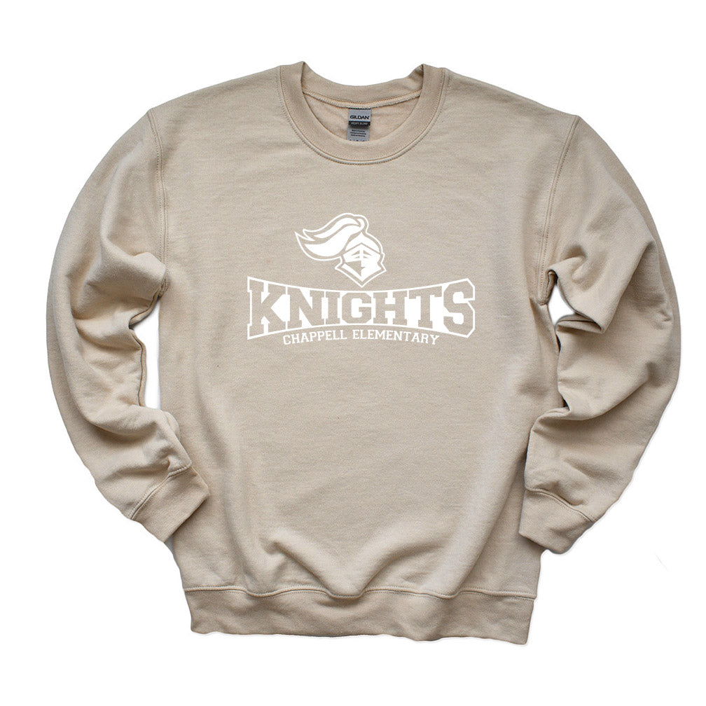 Game Face ~ Crewneck Sweatshirt ~ Chappell Elementary School