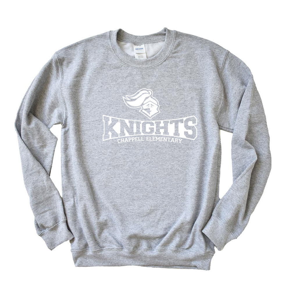Game Face ~ Crewneck Sweatshirt ~ Chappell Elementary School