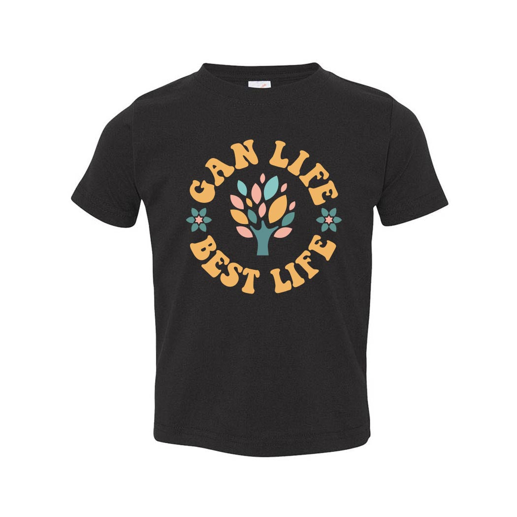 Gan Life ~ Toddler Jersey T-Shirt ~ Gan Montessori-black
