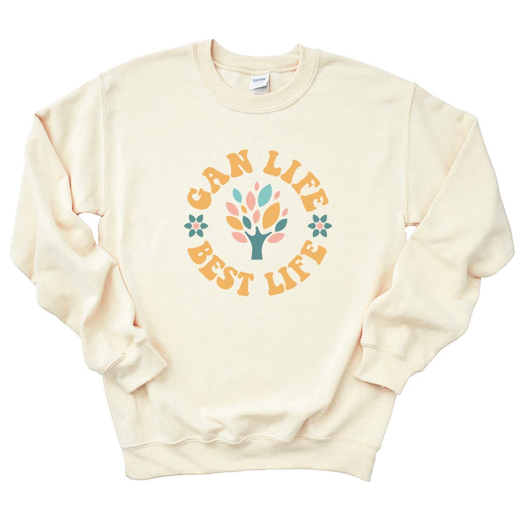 Gan Life ~ Crewneck Sweatshirt ~ Gan Montessori