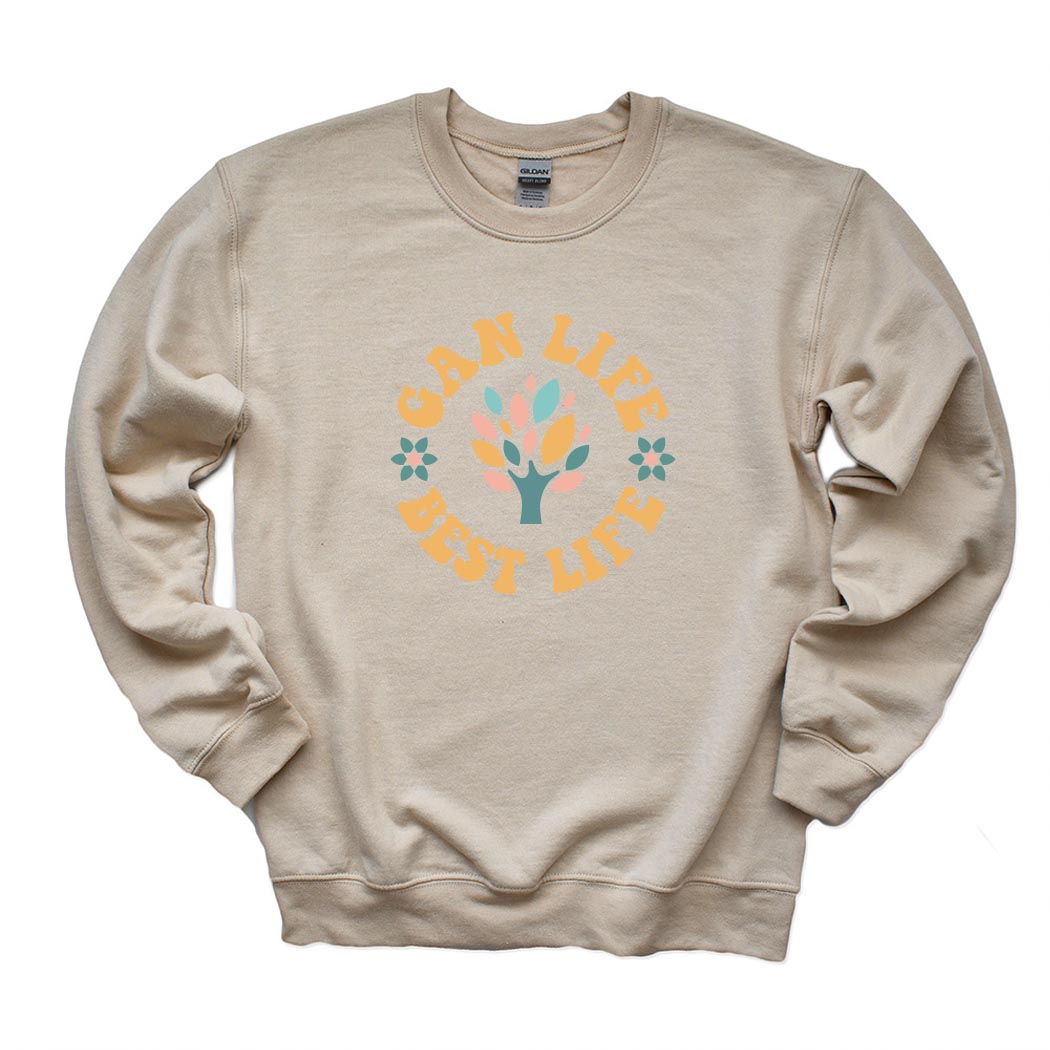 Gan Life ~ Crewneck Sweatshirt ~ Gan Montessori