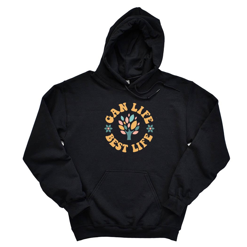 Gan Life ~ Hoodie ~ Gan Montessori-black
