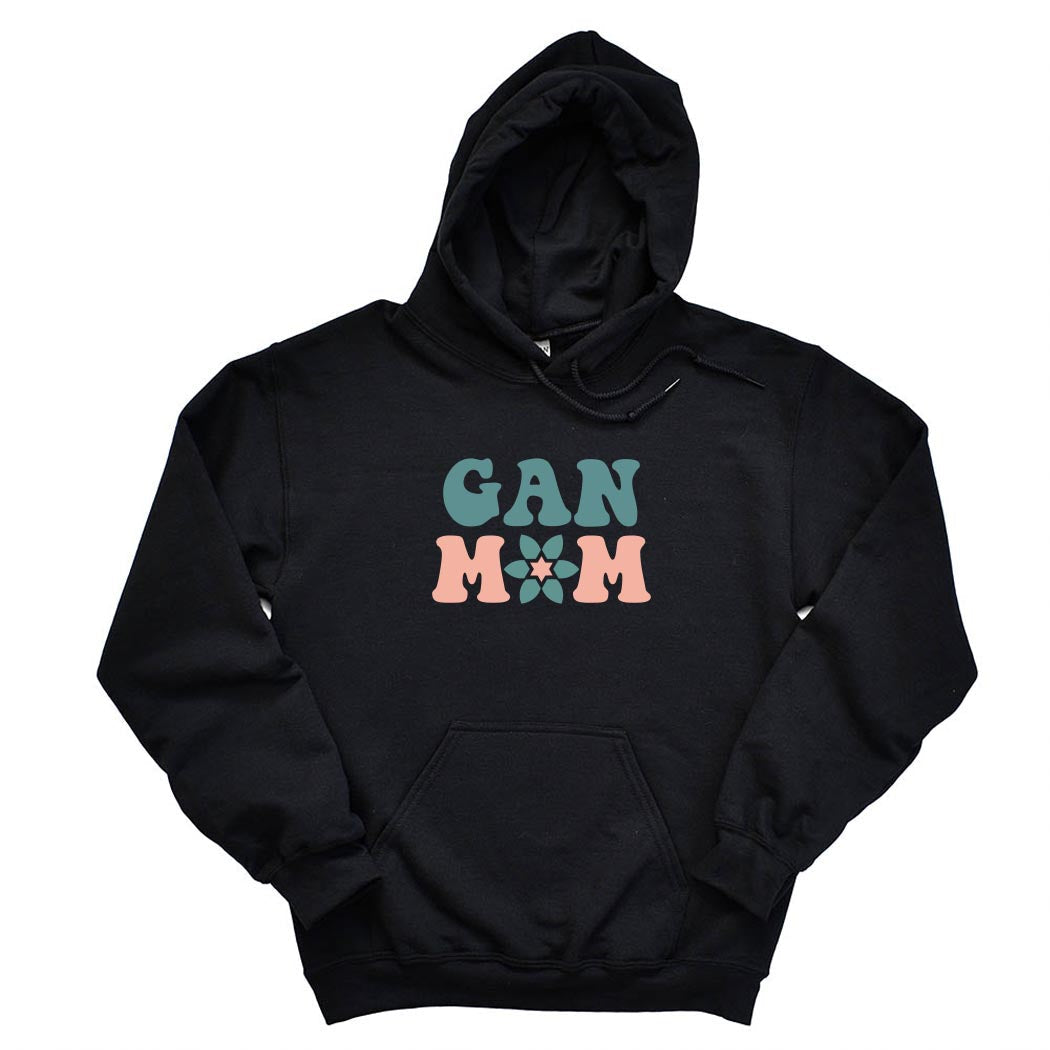 Gan Mom ~ Hoodie ~ Gan Montessori-black