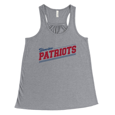 Slantline Patriots ~ Flowy Racerback Tank ~ Glenview Patriots