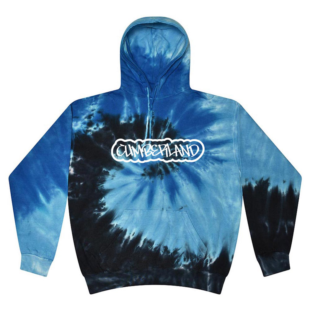 Graffiti - Cumberland ~ Tie-Dye Hoodie ~ Cumberland Elementary School