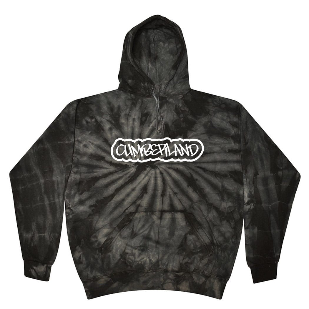 Graffiti - Cumberland ~ Tie-Dye Hoodie ~ Cumberland Elementary School