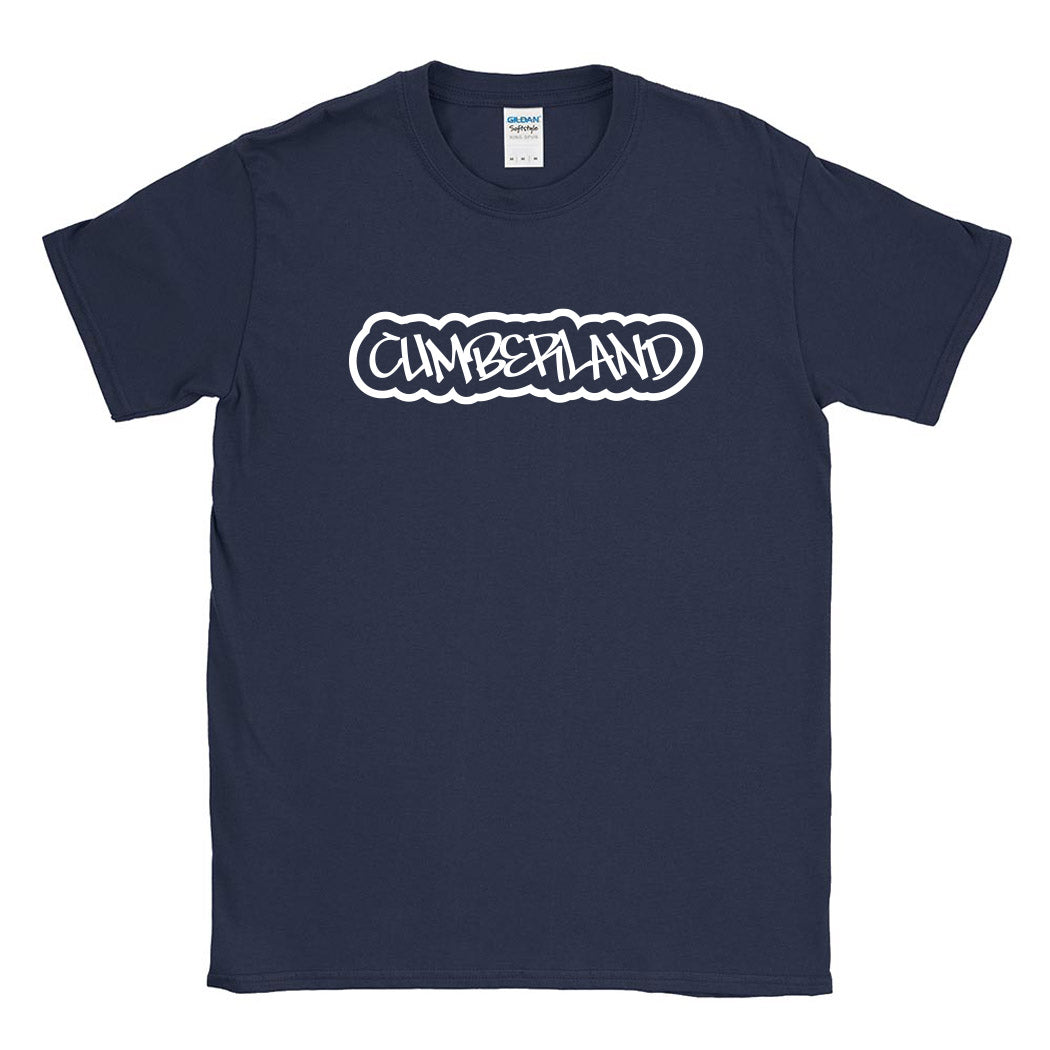 Graffiti - Cumberland ~ Cotton T-Shirt ~ Cumberland Elementary School