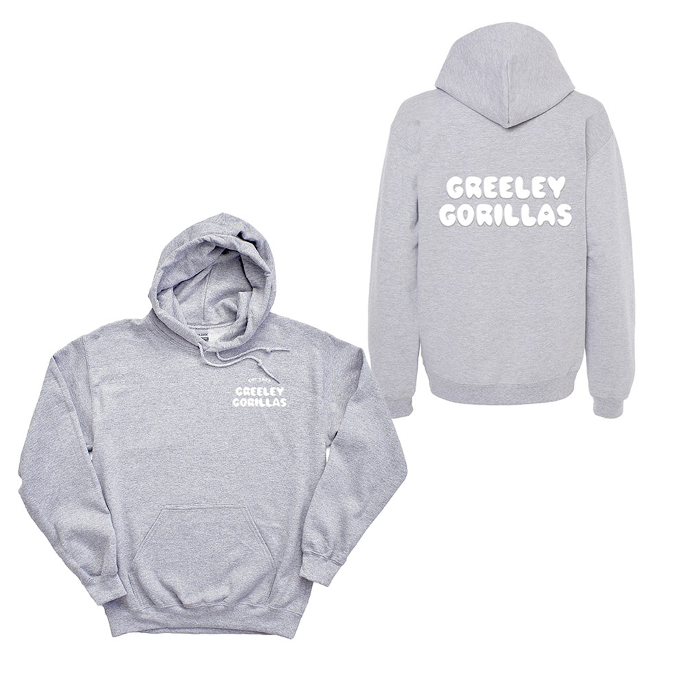 GREELEY GORILLAS PUFF HOODIE ~ GREELEY ELEMENTARY ~ youth & adult ~ classic unisex fit