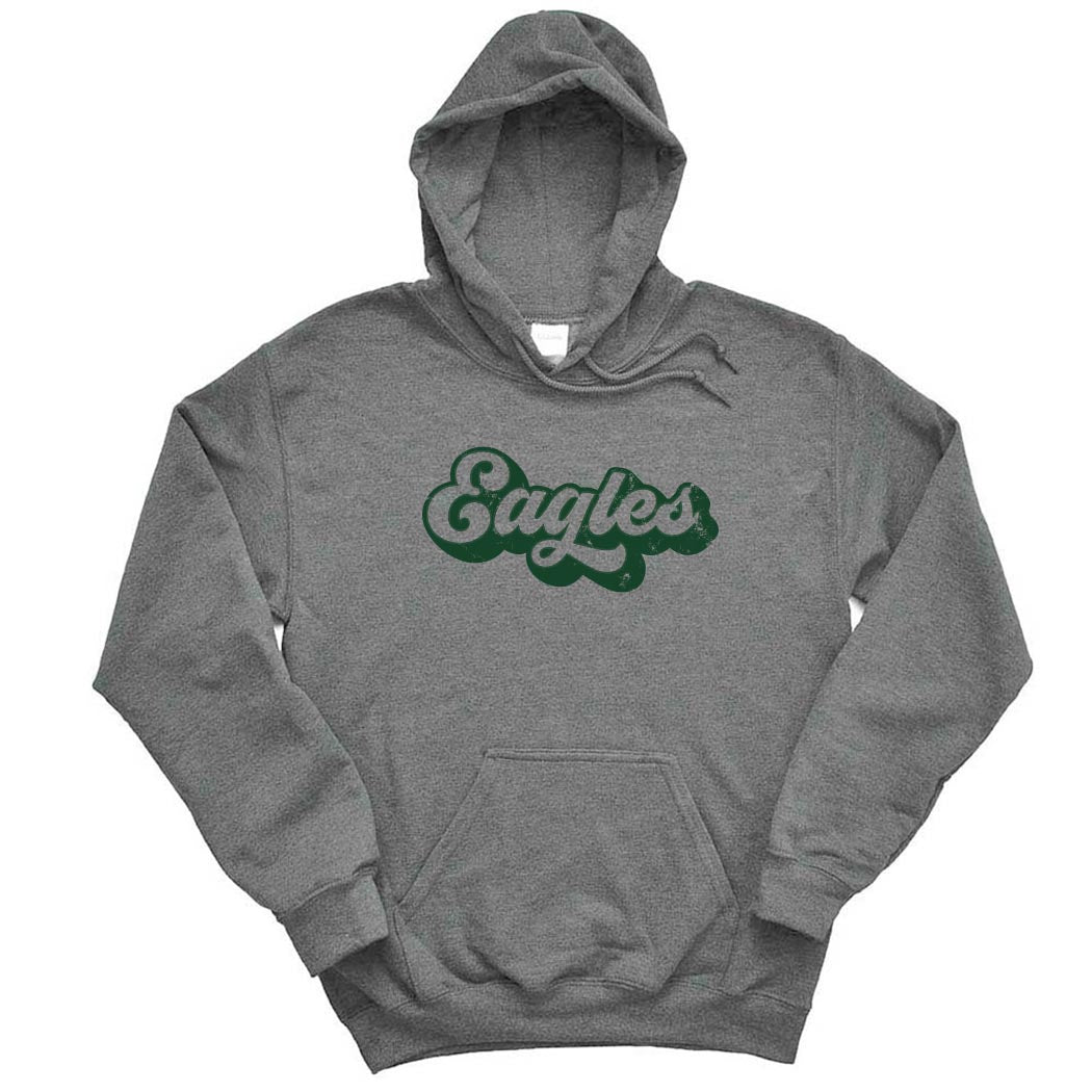 Groovy Script Eagles ~ Hoodie ~ St. John Berchmans