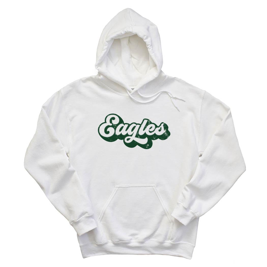 Groovy Script Eagles ~ Hoodie ~ St. John Berchmans