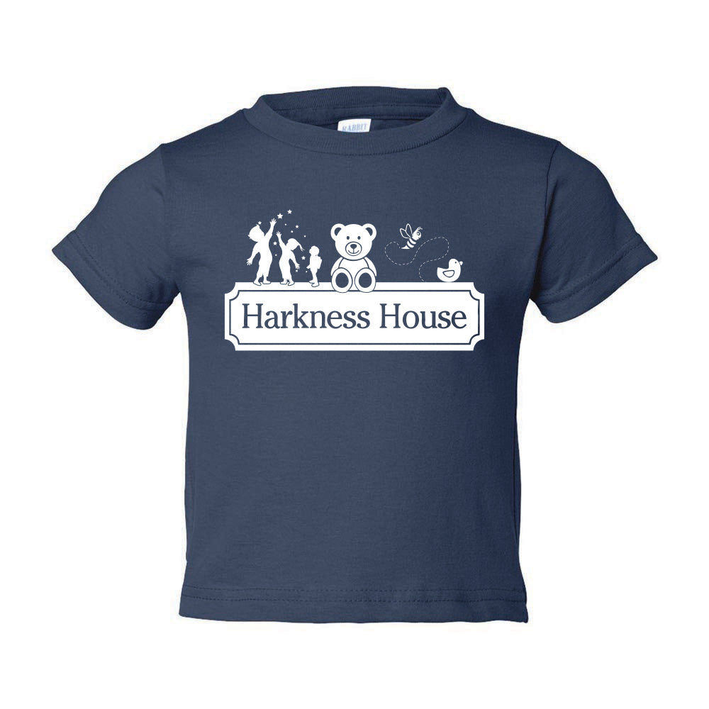 Logo ~ Toddler Cotton Jersey T-Shirt ~ Harkness House