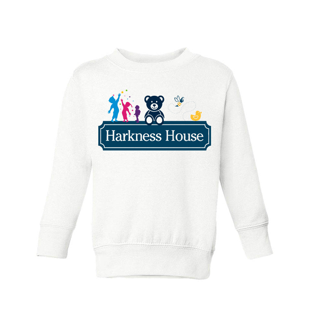 Logo ~ Toddler Crewneck Sweatshirt ~ Harkness House
