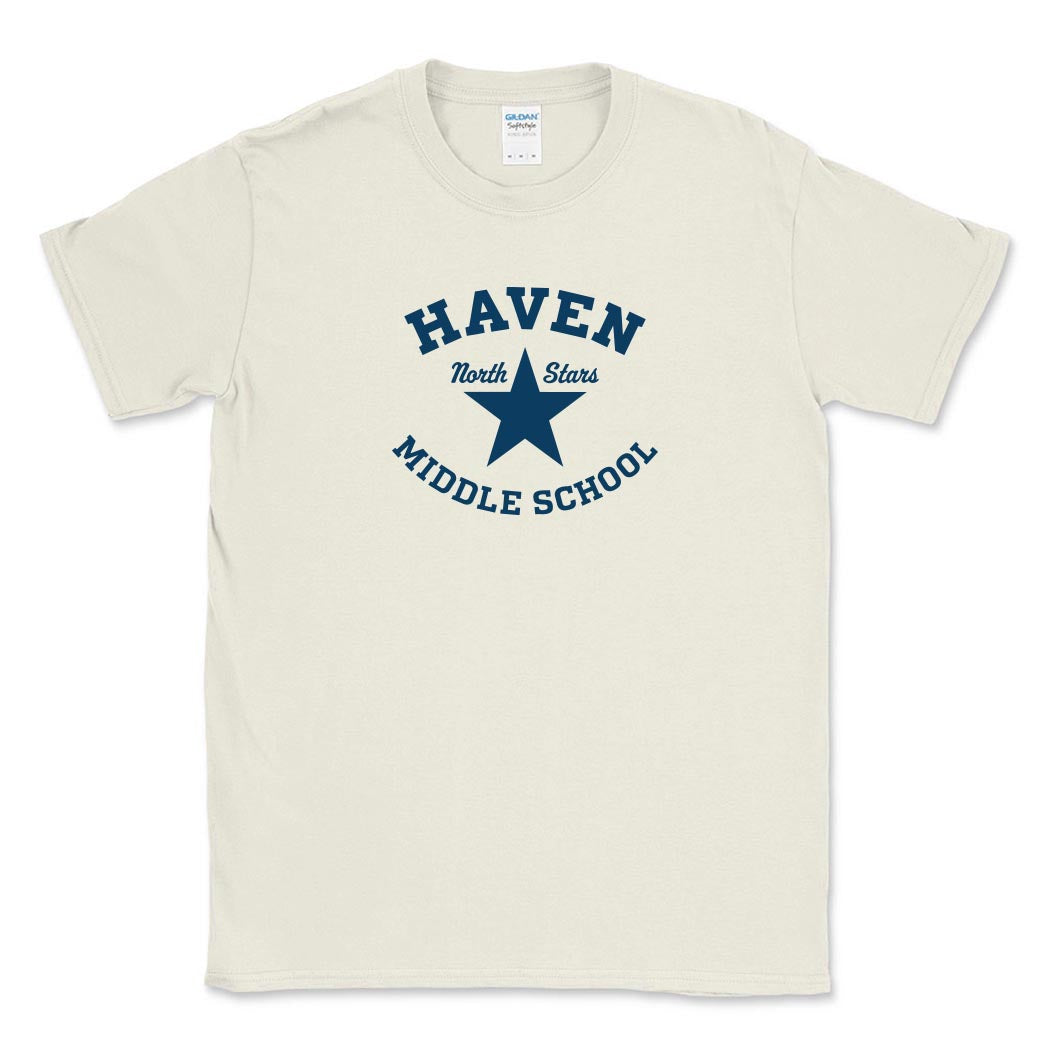 Haven North Stars ~ Cotton T-Shirt ~ Haven Middle School