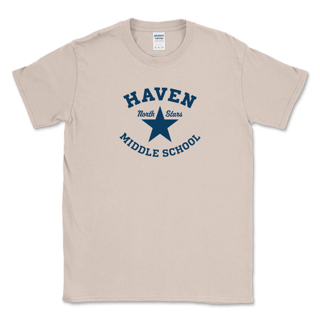 Haven North Stars ~ Cotton T-Shirt ~ Haven Middle School