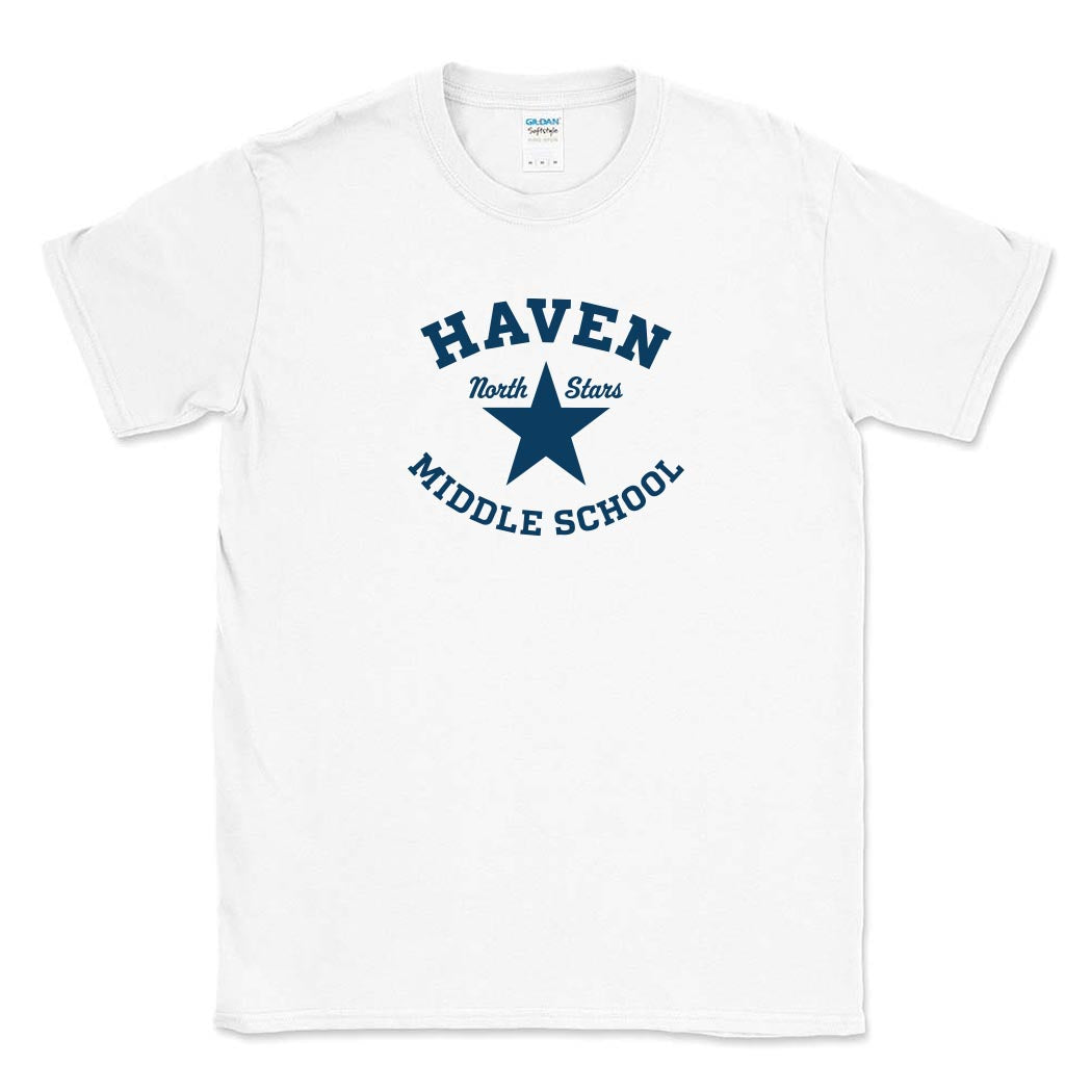 Haven North Stars ~ Cotton T-Shirt ~ Haven Middle School