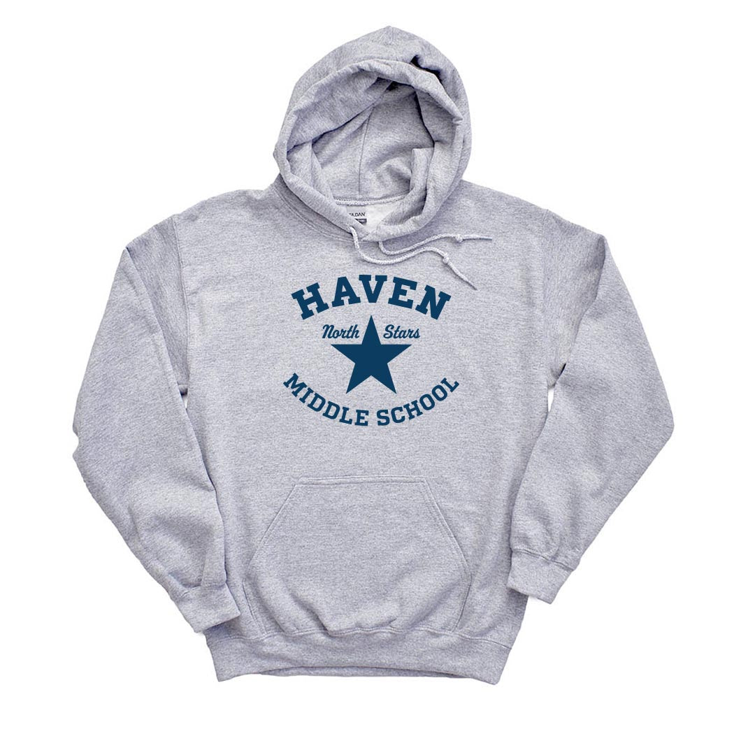 Haven North Stars ~ Hoodie ~ Haven Middle School