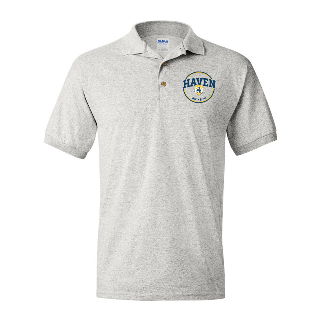 Haven Shield Badge ~ 50/50 Polo ~ Haven Middle School