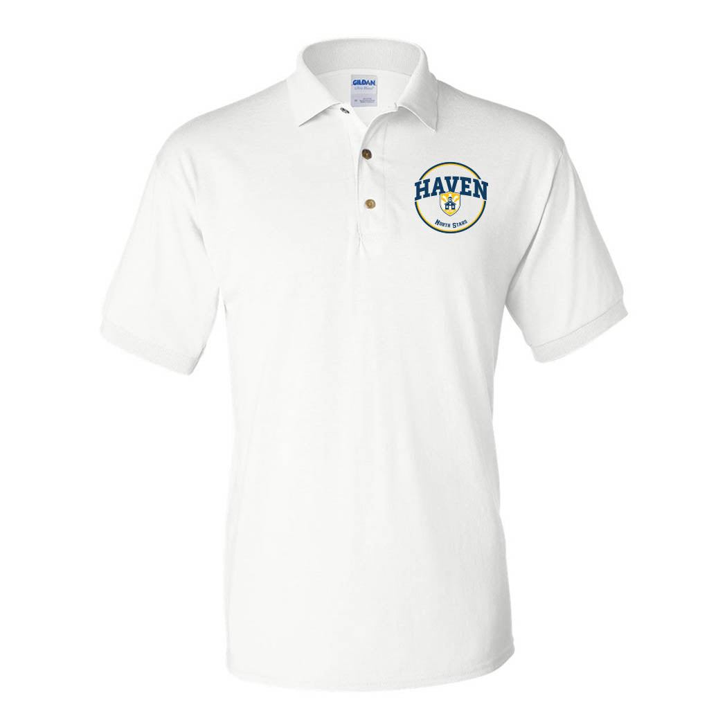 Haven Shield Badge ~ 50/50 Polo ~ Haven Middle School