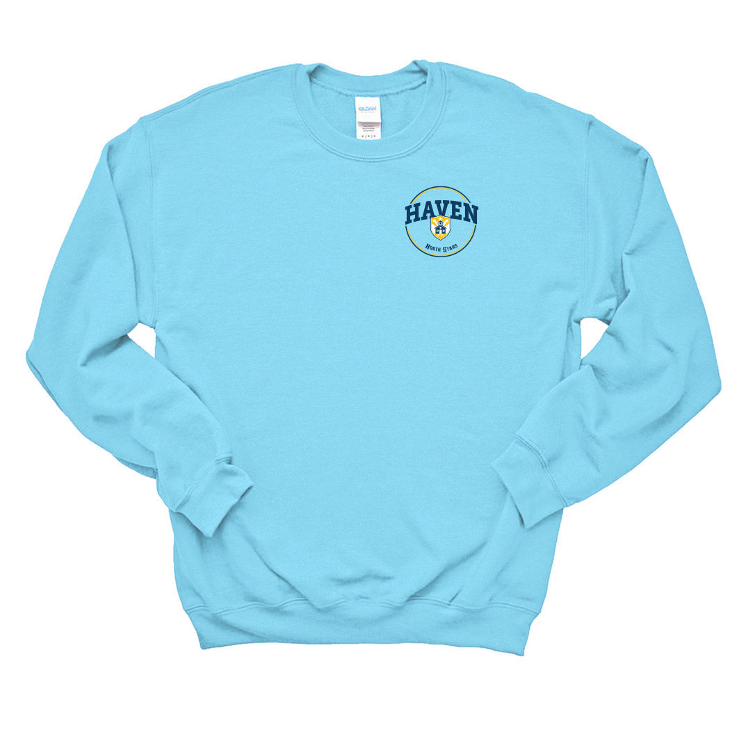 Shield Badge ~ Crewneck Sweatshirt ~ Haven Middle School