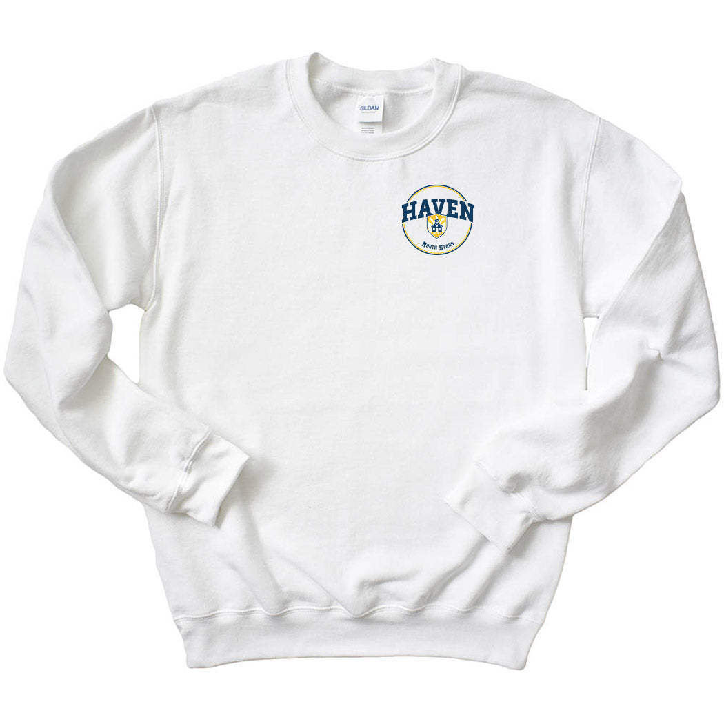 Shield Badge ~ Crewneck Sweatshirt ~ Haven Middle School