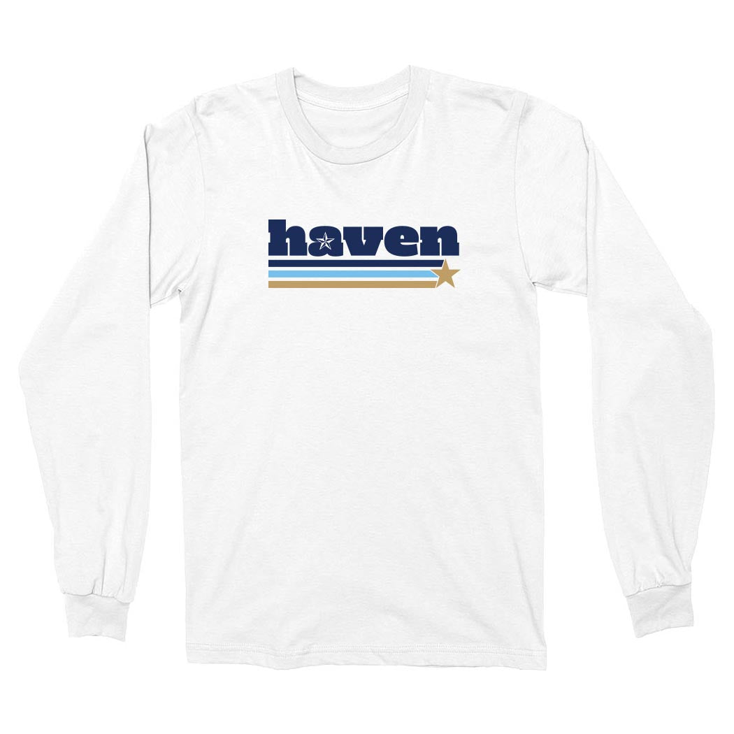 Shooting Star ~ Cotton Long Sleeve T-Shirt ~ Haven Middle School
