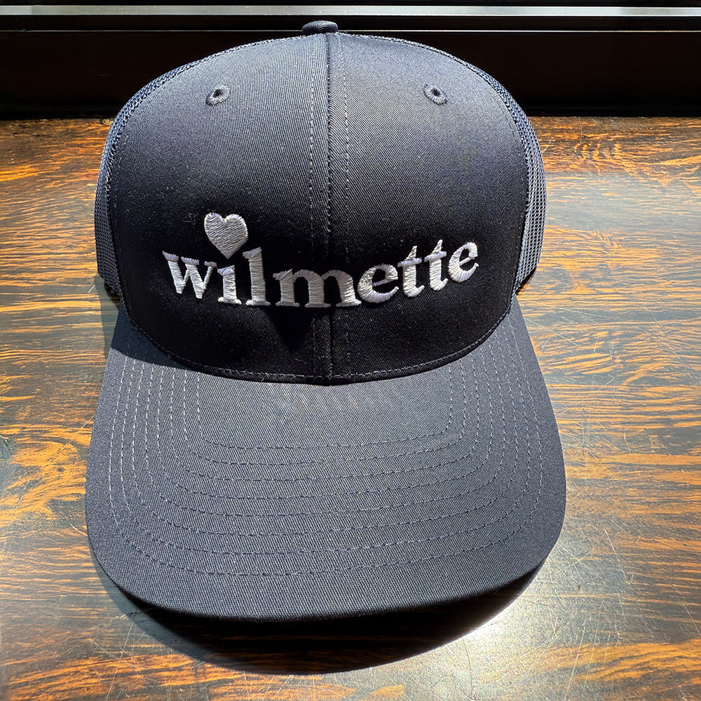 Heart Wilmette ~ Trucker Hat ~ Club Wilmette
