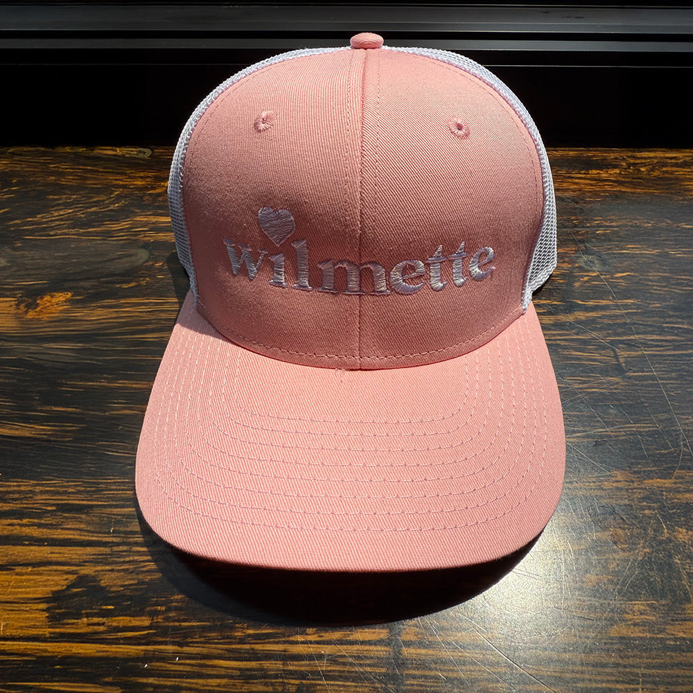 Heart Wilmette ~ Trucker Hat ~ Club Wilmette