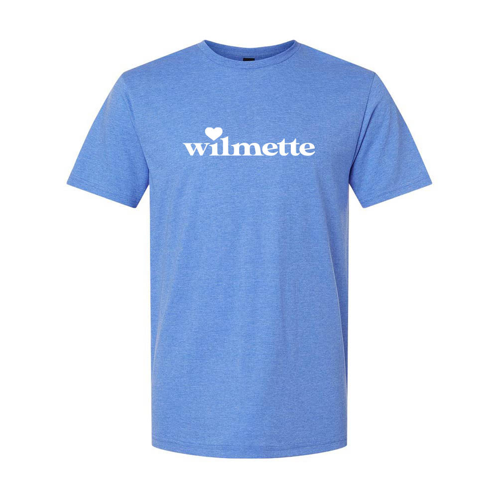 HEART WILMETTE TEE ~ CLUB WILMETTE ~ unisex ~ classic fit