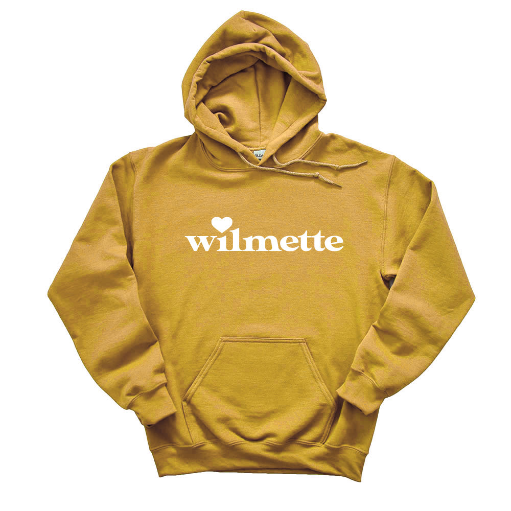 Heart Wilmette ~ Hoodie ~ Club Wilmette