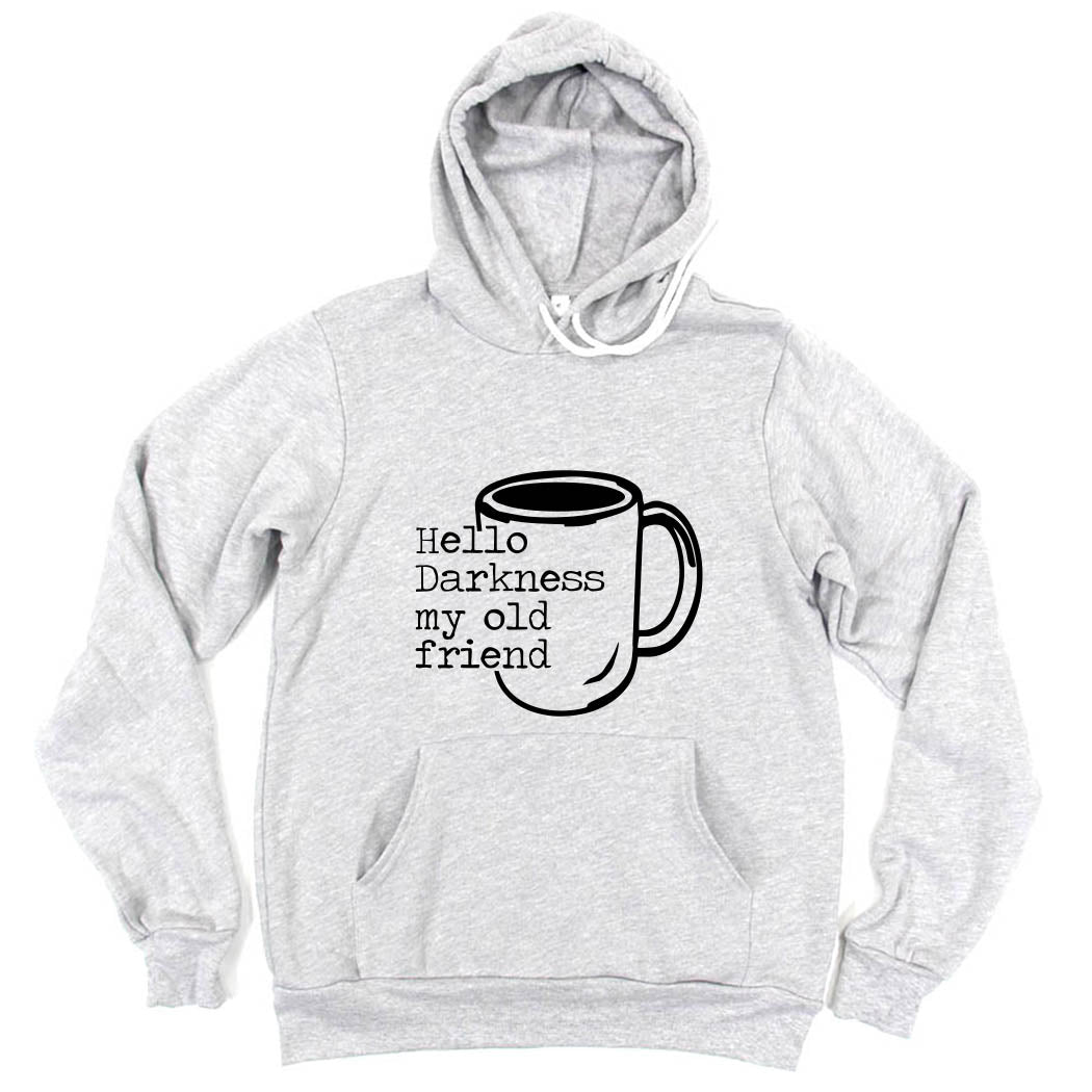 Hello Darkness, My Old Friend ~ Sponge Fleece Hoodie ~ humanKIND
