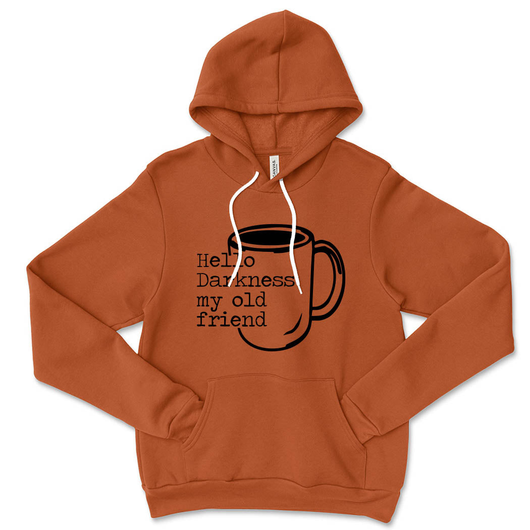 Hello Darkness, My Old Friend ~ Sponge Fleece Hoodie ~ humanKIND