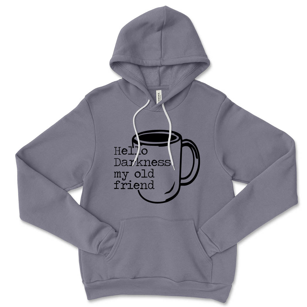 Hello Darkness, My Old Friend ~ Sponge Fleece Hoodie ~ humanKIND