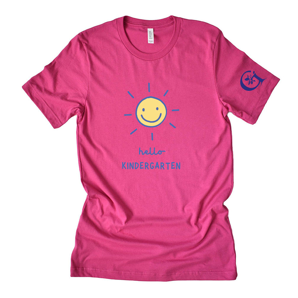 Hello Kindergarten ~ Jersey T-Shirt ~ Greeley Elementary School