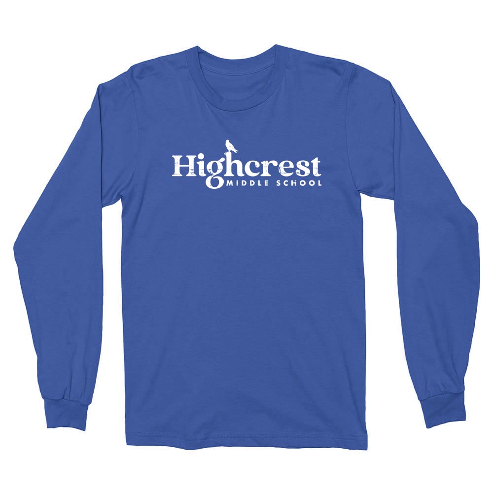 HIGHCREST RETRO LONG SLEEVE TEE ~ youth & adult ~ boxy fit