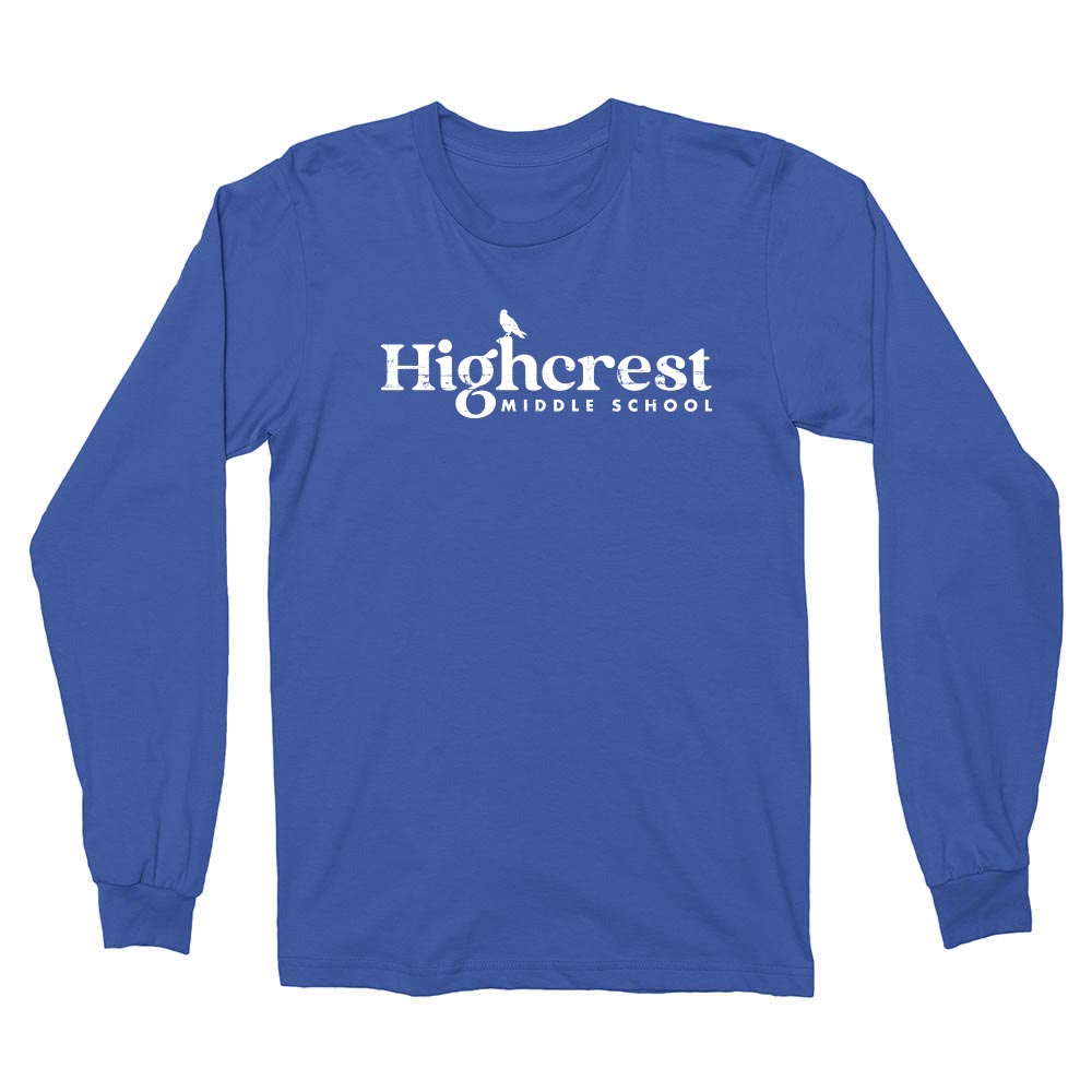 Highcrest ~ Long Sleeve T-Shirt ~ Highcrest Middle School