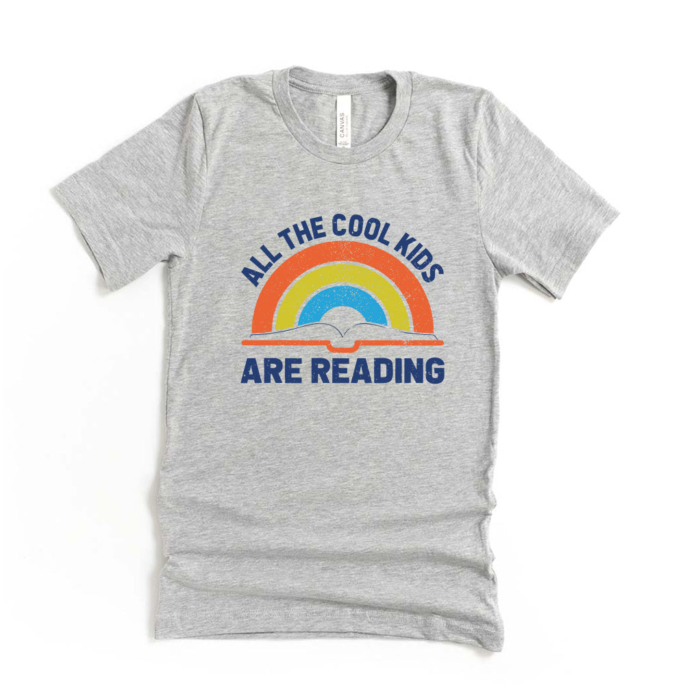 All The Cool Kids Are Reading ~ Youth Jersey T-Shirt ~ humanKIND