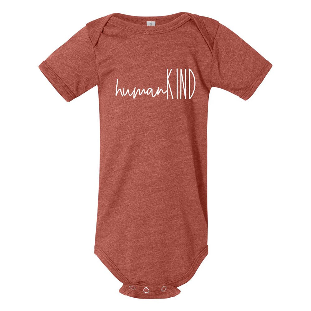 humanKIND logo ~ Jersey Onesie