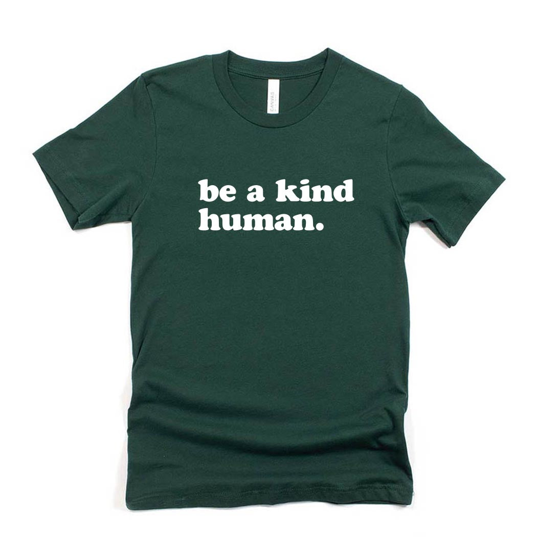 Be A Kind Human ~ Youth Jersey T-Shirt ~ humanKIND