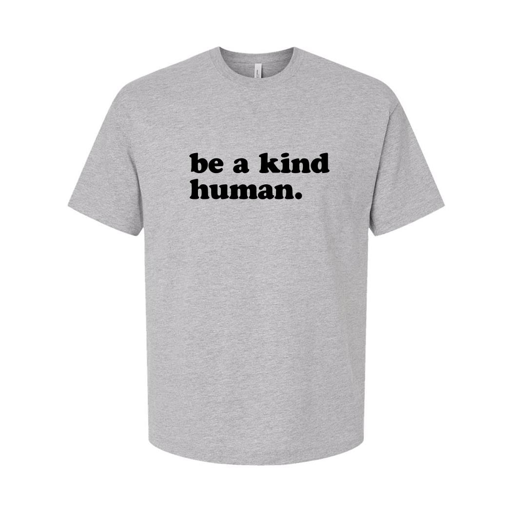 Be A Kind Human ~ Youth Heavyweight Cotton T-Shirt ~ humanKIND