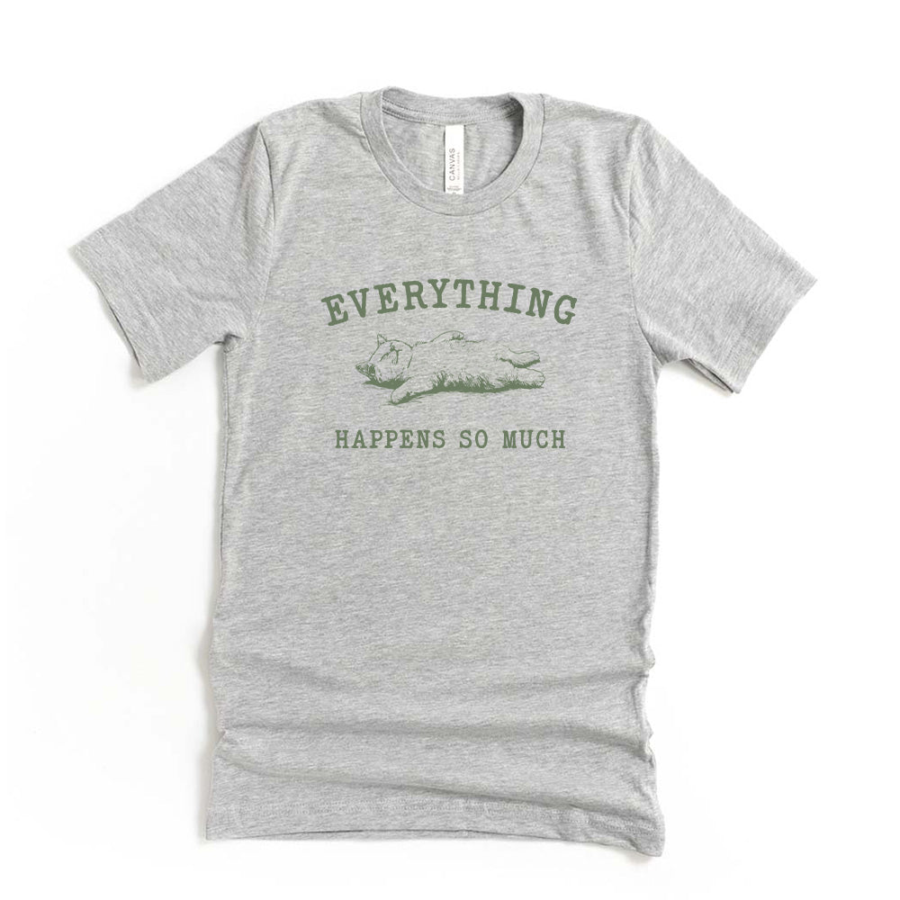 Everything Happens So Much ~ Jersey T-Shirt ~ humanKIND