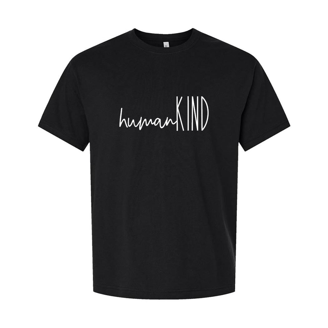 humanKIND Logo ~ Youth Heavyweight Cotton T-Shirt ~ humanKIND