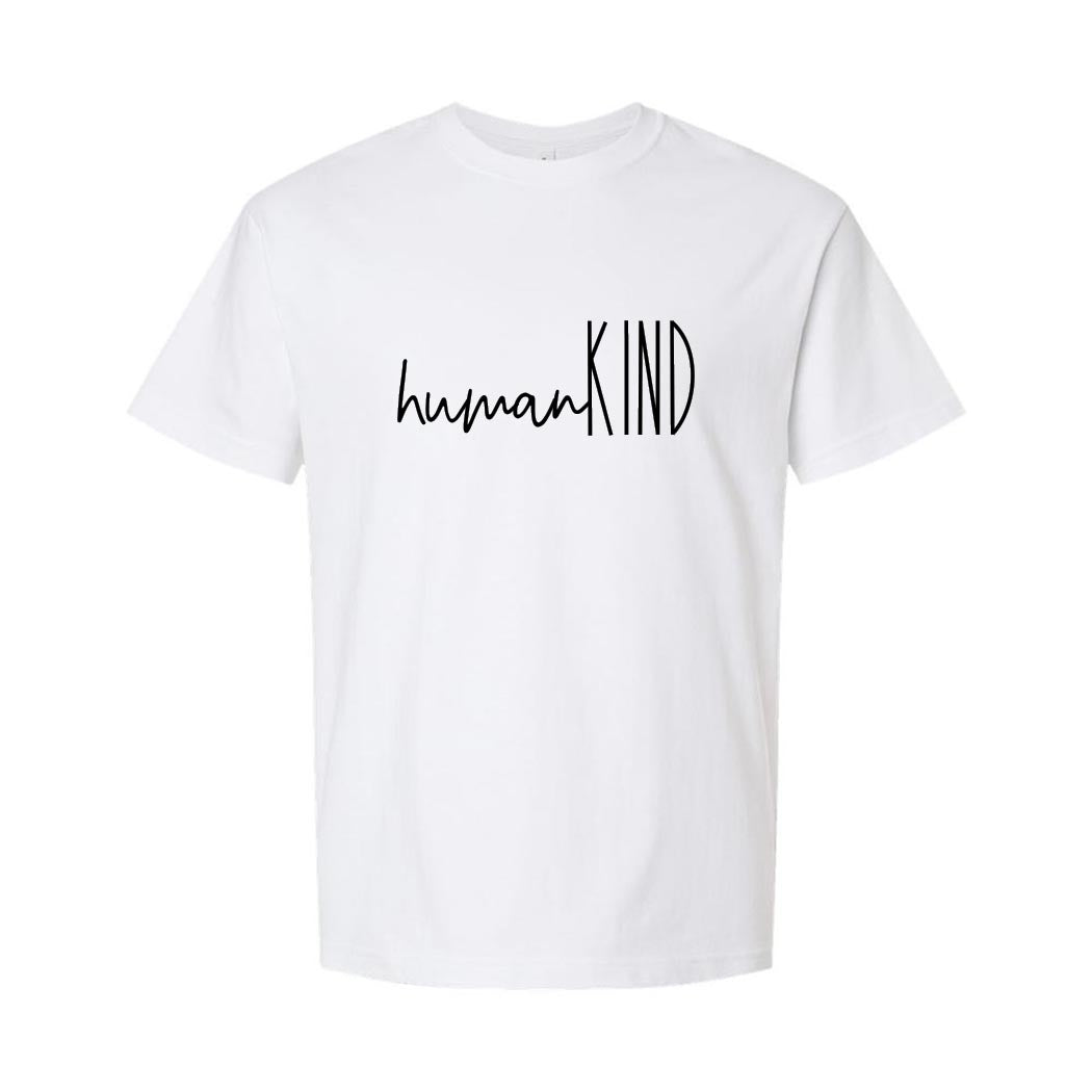 humanKIND Logo ~ Heavyweight Cotton T-Shirt ~ humanKIND