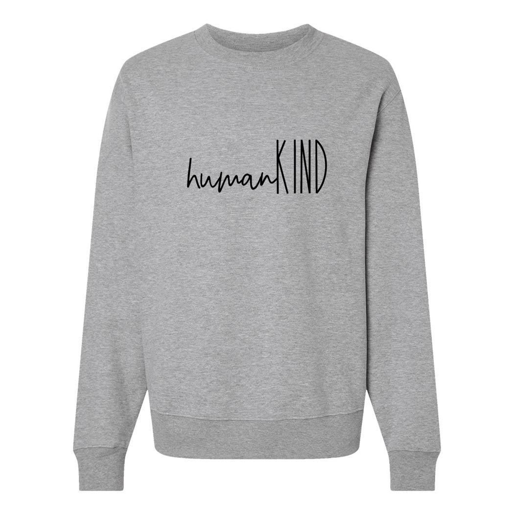 humanKIND Logo ~ Heavyweight Crewneck Sweatshirt ~ humanKIND