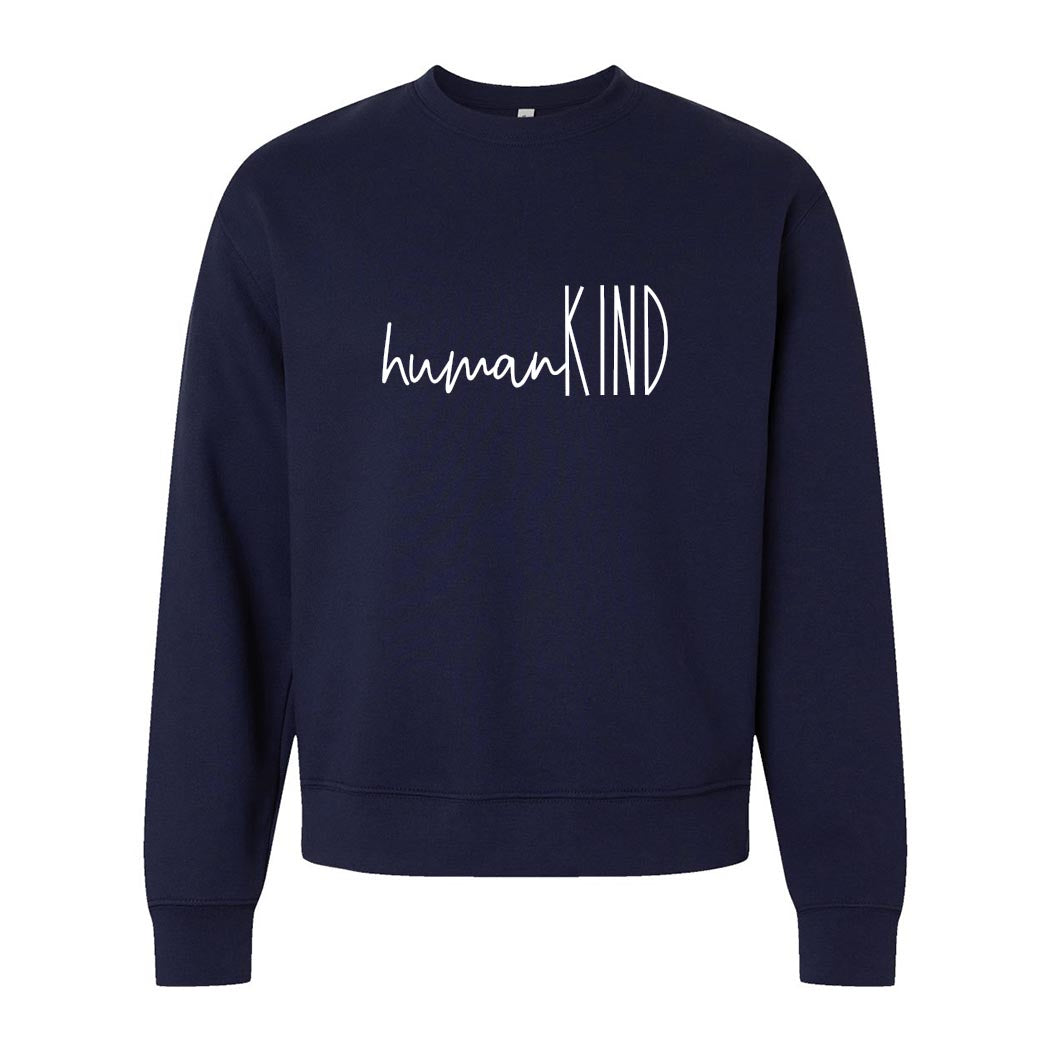 humanKIND Logo ~ Heavyweight Crewneck Sweatshirt ~ humanKIND